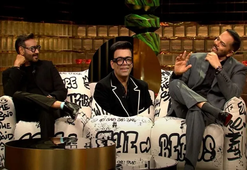 Koffee With Karan 8 : करण जौहर अगले एपिसोड में अजय देवगन और रोहित शेट्टी की करेंगे मेजबानी